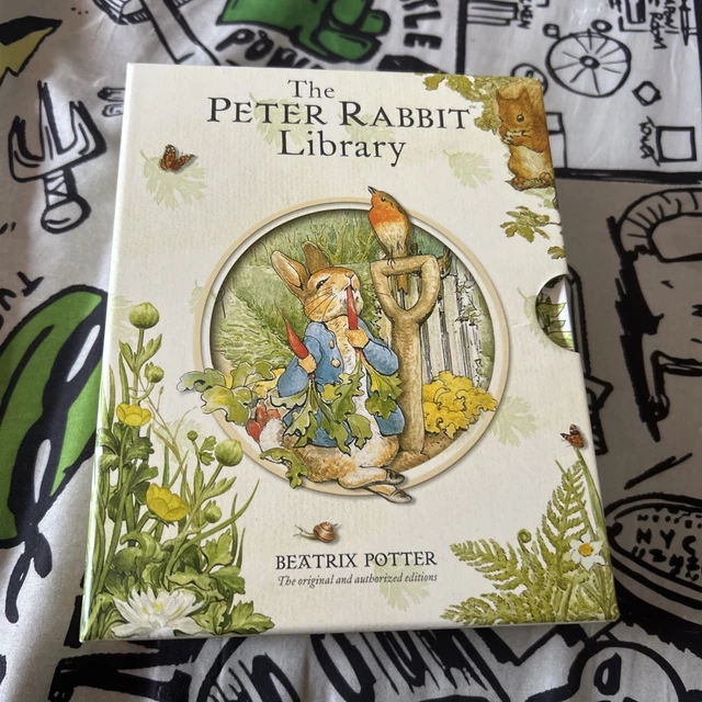 THE PETER RABBIT LIBRARY (10 BOOK SET) BY Beatrix Potter HARDCOVER