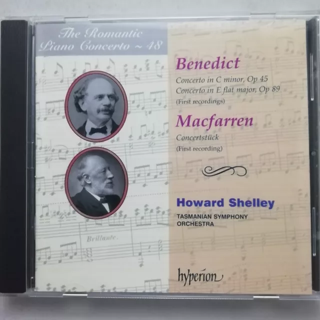 Benedict: Piano Concertos etc. / Howard Shelley / Hyperion CD CDA67720