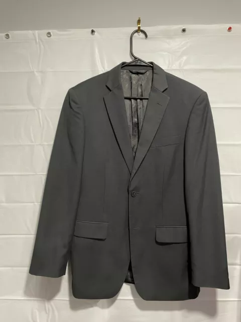 VTG Giorgio Napoli 2 Button Suit Jacket Bari Super 150s Surgeon Cuffs US 36R