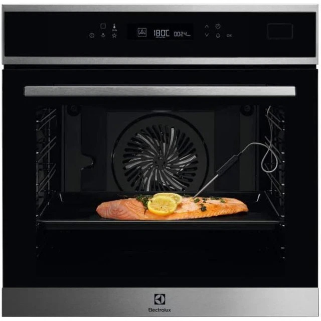 Electrolux EOB7S01X 70 L A+ Noir, Acier inoxydable
