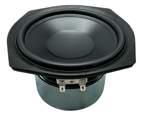 1 pc 4 Woofer Speakers Shielded 8 ohm Pin Connector Cushion 4 inch
