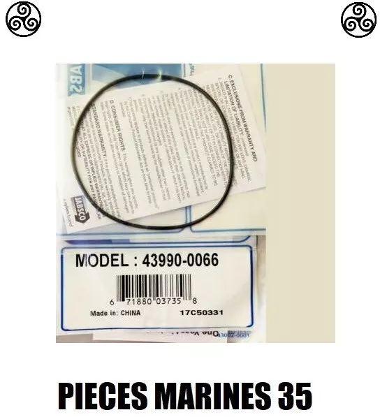 Joint Thorique Jabsco 43990-0066 Pour Pompe Wc
