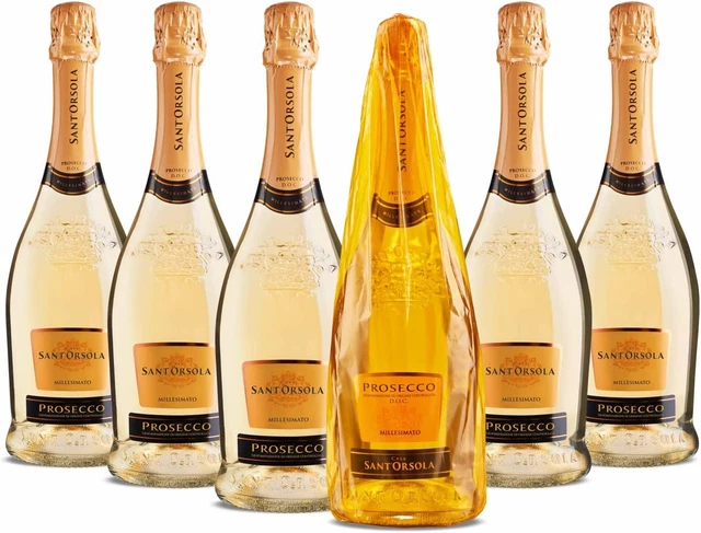 Prosecco D.O.C. Millesimato Luxury - Pacco Da 6 X 750 Ml 2021