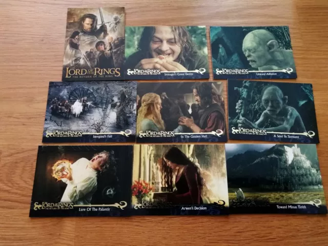 Lord Of The Rings Return Of The King Trading Card Update Set Of 72 Cards