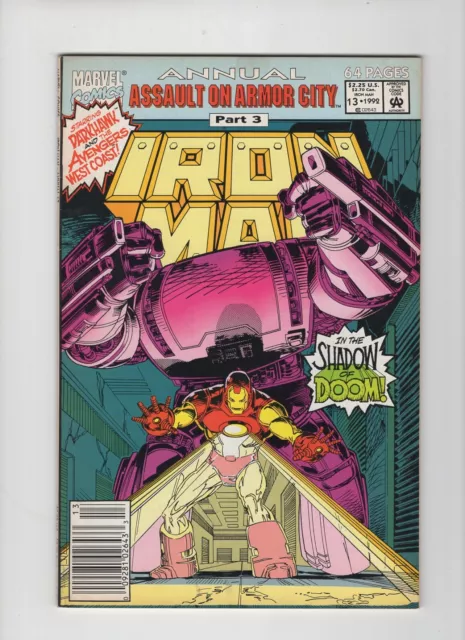 Iron Man Annual #13 (1992) Newstand, Marvel Comics