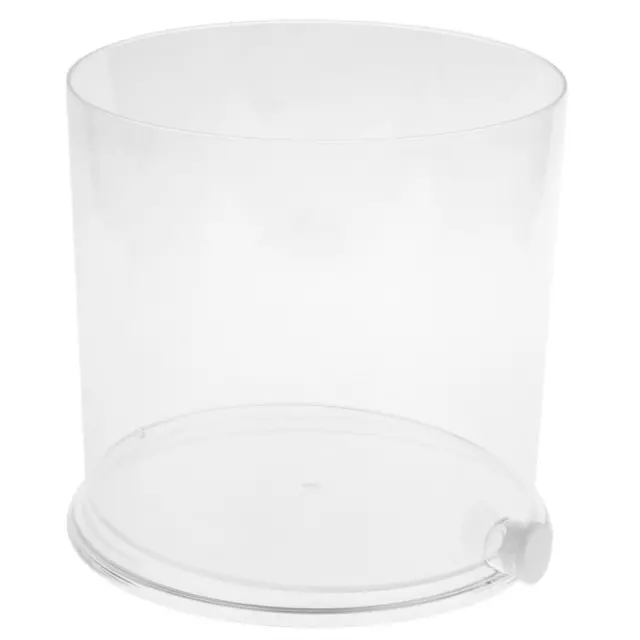 Decorative   Tank Small Aquarium Desktop Kids Goldfish Bowl with Plants
