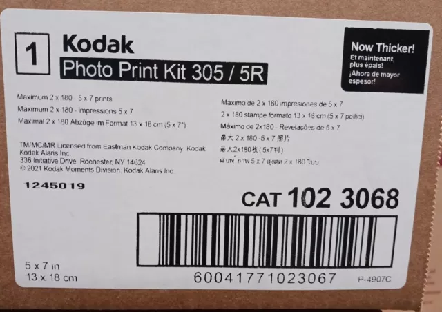 Kodak Photo Print Kit 305 printer  5R