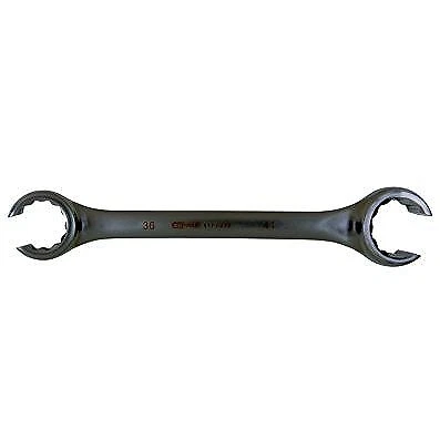 KS TOOLS Llave Doble Anillo Abierta, Angular, 36x41mm
