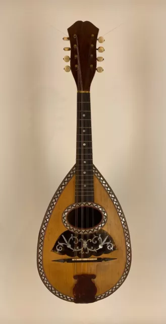 Mandoline Stridente à Naples circa 1900 mandolin mandolino mandolina