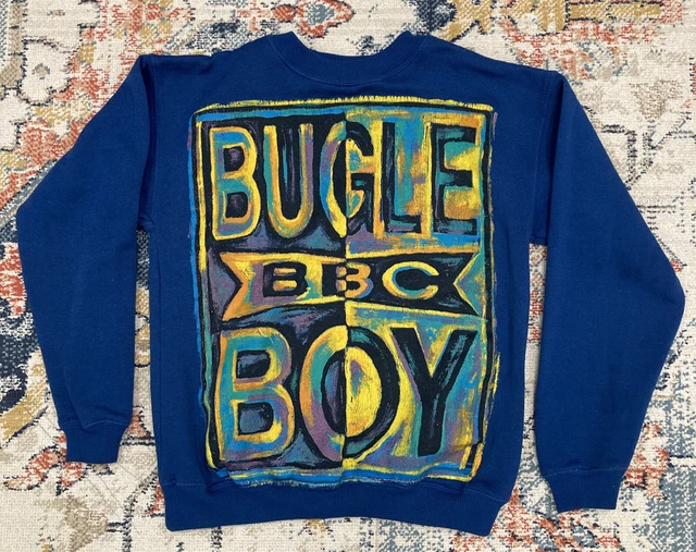 Vintage Bugle Boy Club Crewneck Pullover Sweatshirt Size 10-12 Art Print