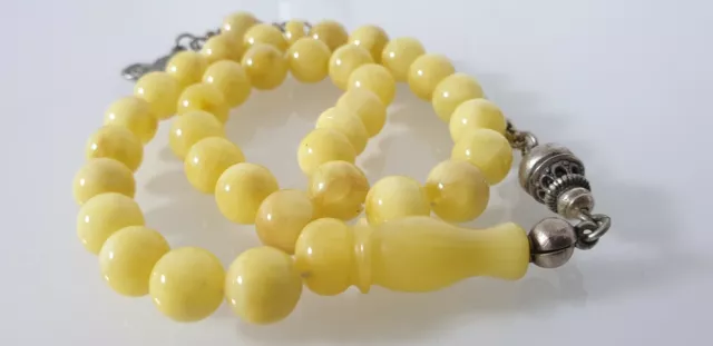 Bernstein Gebetskette Amber Prayer Beads Kehribar  Ramadan Tesbih