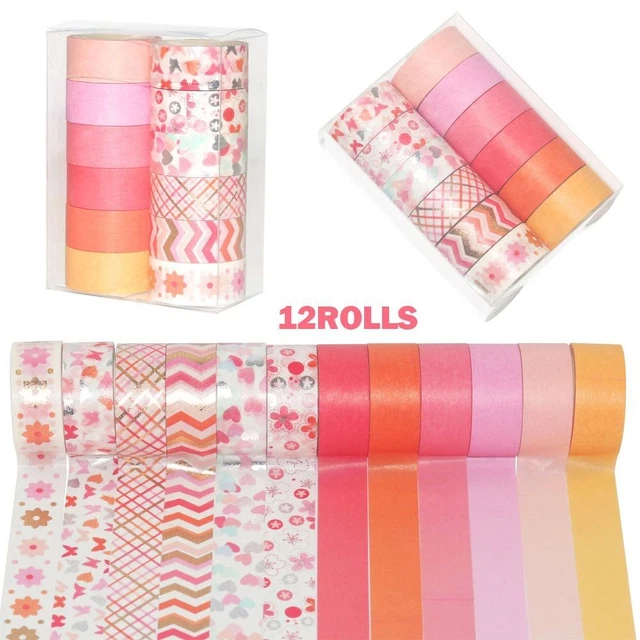 Pegatina de arcilla roja Scrap booking cinta decorativa papel papel papel papel papel papel papel papel papel