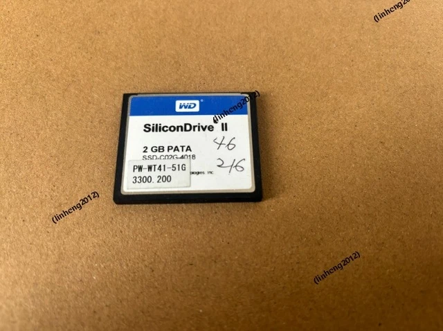 WD SiliconDrive CF 2G PATA SSD-C02G-3500/3800 Industriequalität