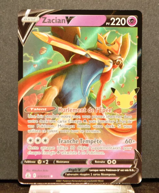 Zacian VSTAR (Zacian V ASTRO) 96/159 - Ultraboost X Epée et Bouclier 12.5  Zénith Suprême - Box di 10 carte Pokémon Francese : : Giochi e  giocattoli