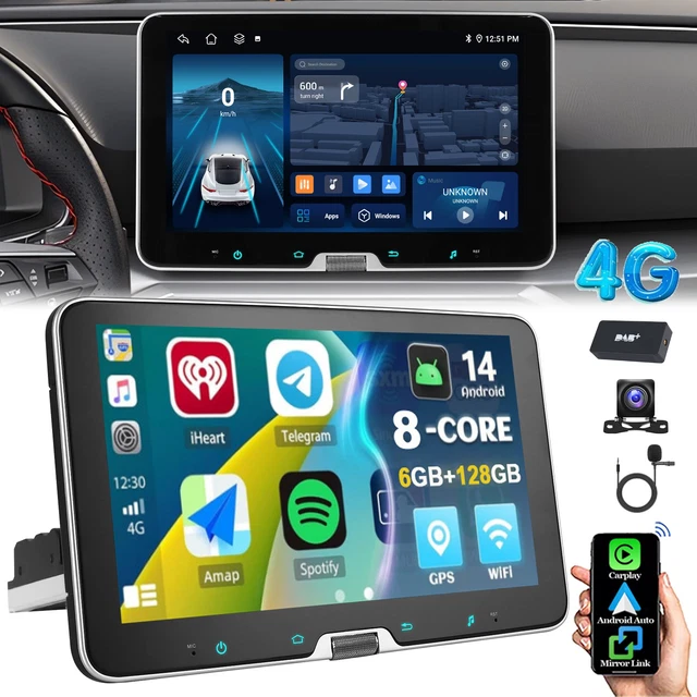 Erisin 8-Kern 7 Zoll Android 12 Autoradio it GPS Navi für Alfa Roeo