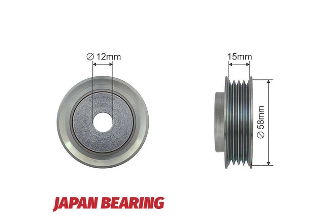 Tendeur de Courroie Arm Poulie pour Subaru Justy III Suzuki Événement I II