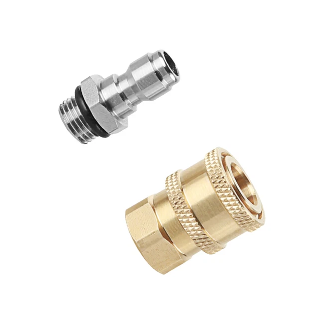 Raccord En Laiton M22 X 1/4F - Pour Nettoyeur Haute Pression Et Lavage Auto - 29 Mm