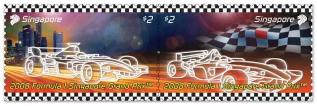 Singapore 2008, Formula 1 Singapore Grand PrixTM mnh