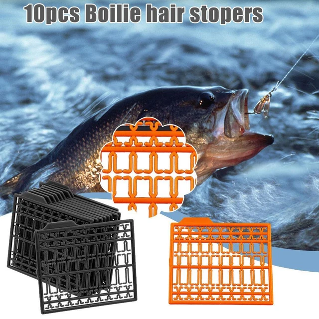 10 pcs  Hair Extender Stoper Boilie Bait Stops Carp Fishing Tackl,
