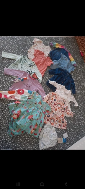 pacchetto vestiti bambine età 3-6 mesi