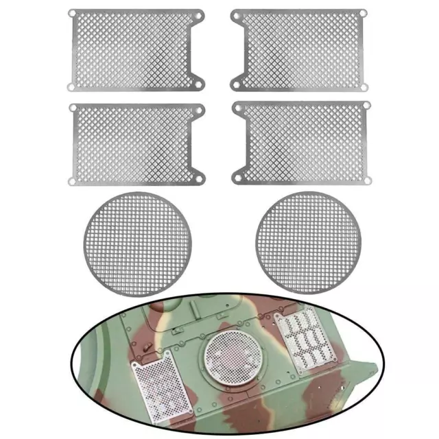 6 Pz/set Piastra di Protezione Rete Protettiva per 1:16 Heng Long German King