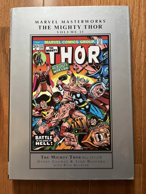 Marvel Masterworks Mighty Thor vol 13 - 217-228 HC  2014 unread
