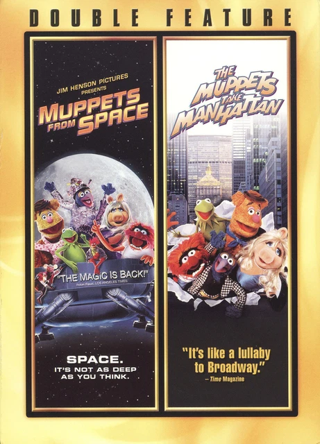 MUPPETS FROM SPACE & Muppets Take Manhat DVD Incredible Value and Free ...