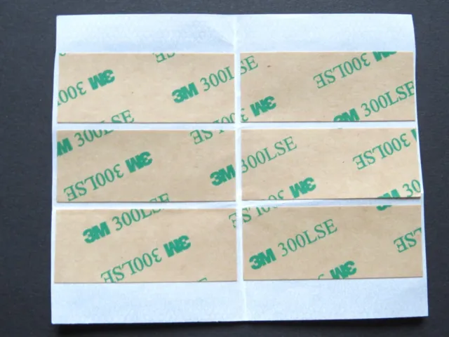 3M Doppelseitige Klebepads Klebepunkte durchsichtig Klebstoff transparent  D50mm 20 Stück