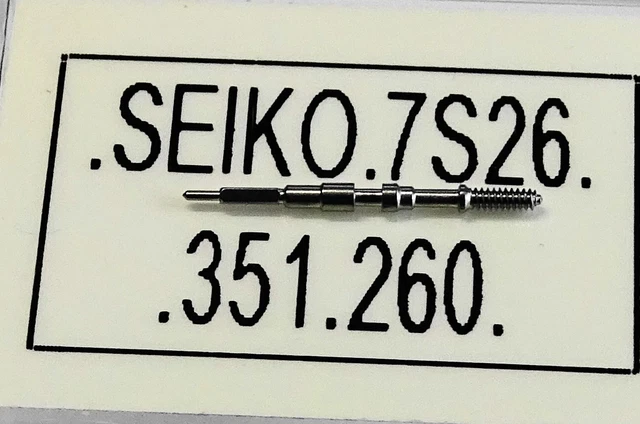 Tige De Remontoir Pour Montre Seiko 6530 - Neuf - Pièce Détachée Origine France