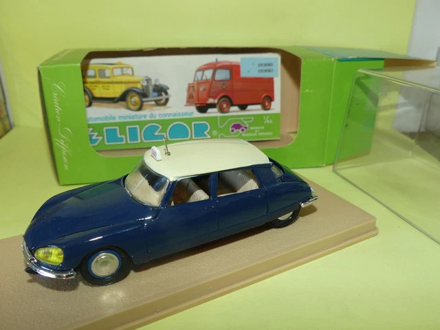 Modèle Réduit Citroën DS21 1967 Administration - Échelle 1:43 - Éligor - Noir - Neuf Sous Boîte