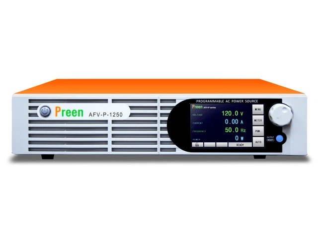 Preen AFV-P-1250 40-500Hz High Performance Programmable AC Power Source