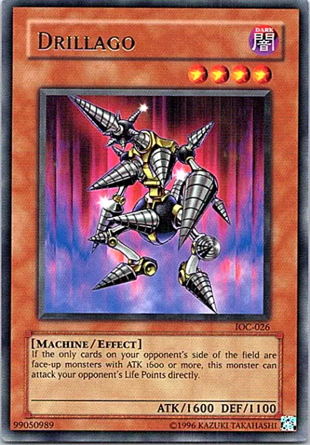 Drillago IOC-026 Yu-Gi-Oh! Card Light Play Unlimited