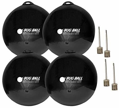 Bug Ball Replacement Ball, 4 Pack- Odorless Eco-Friendly Insect Killer