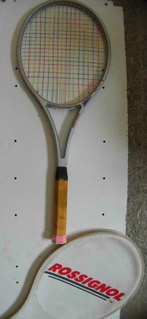 Raquette tennis ROSSIGNOL 4G graphite AVAC verte double pont dont