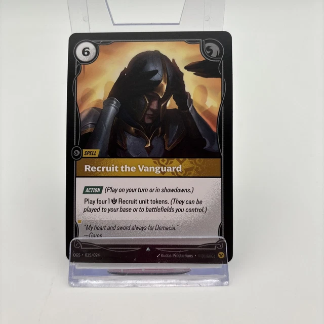RECRUIT THE VANGUARD - Riftbound - Proving Grounds $13.00 - PicClick CA
