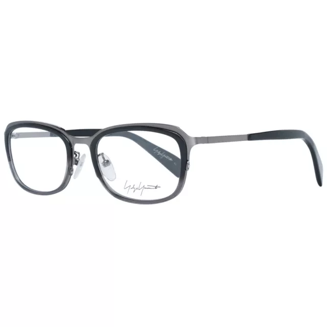 Yohji Yamamoto YY 1022 Unisex Black Optical Frame Plastic Rectangle Eyeglasses