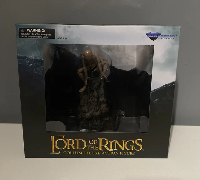 THE LORD OF the Rings Gollum Deluxe Action Figure Diamond Select Toys ...