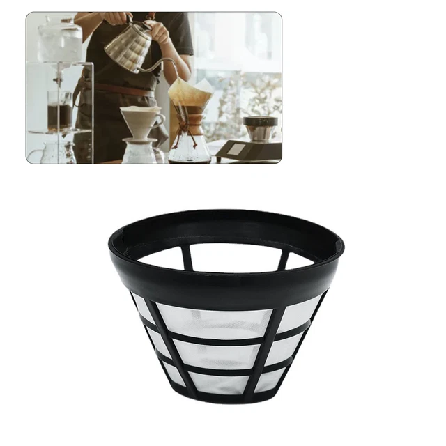 Filtre à Café Réutilisable 2PCS Acier Inoxydable Nylon Filtration Efficace
