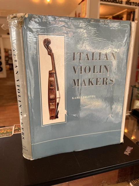 2-VOLUME SET ENCYCLOPEDIA of Violin-Makers by Karel Jalovec 1968