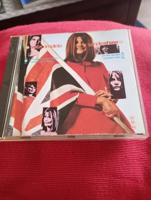 Die 64/67 komplette Sandie Shaw Doppel-CD mit 55 Klassikern Eurovision Songs