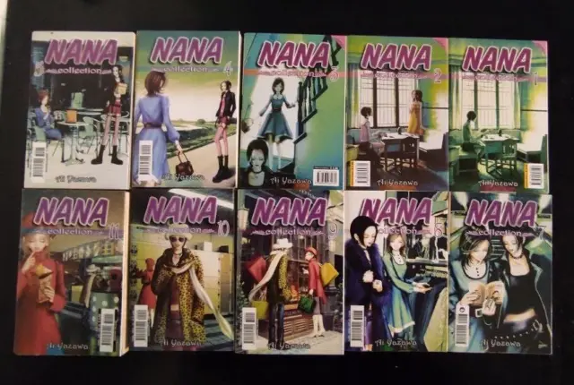 NANA Collection manga da 1 a 5, da 7 a 11