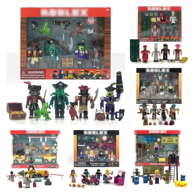 Roblox Figures Sets Robot Boys Girls Gift Merchandise Toy Cake Collection Topper