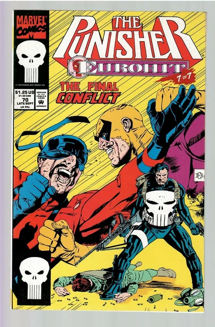Punisher #70 1992 VF+NM Vol. 2 Eurohit Part 7 of 7 (Marvel)