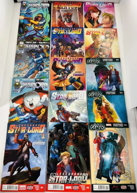 Lot Of 44 Star-Lord (1996) 1-3 / Legendary 1-12 Sets + Minis/ 1 Shots 1996-2020