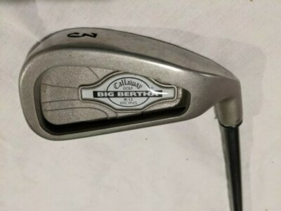 Callaway Big Bertha X12 N 5 Ferro Regolare Albero di grafite RCH96 con impugnatura Lamkin 