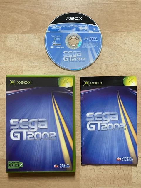 Sega GT 2002 Sur Xbox – PAL Complet CIB – Jeu De Course Floto Games