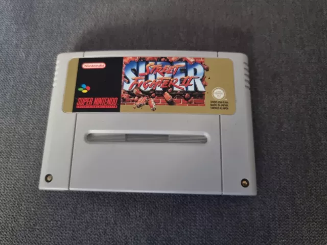 Super street fighter II 2 FAH  Super Nintendo snes OFFICIEL TBE