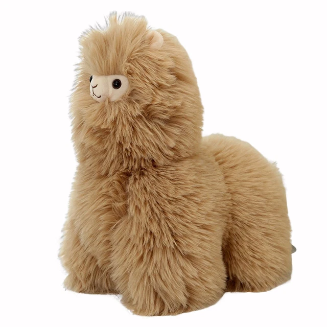 Cute Alpaca Plush Toy Alpaca Fluffy Stuffed Animal Kids Doll Toy Gift 32/40CM