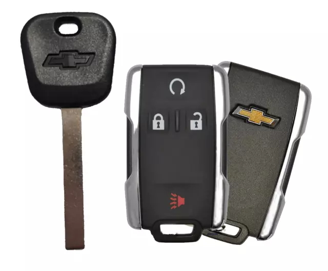 B119 Transponder (49E) Key + Remote M3N-32337100 For Chevrolet Colorado 2015-21