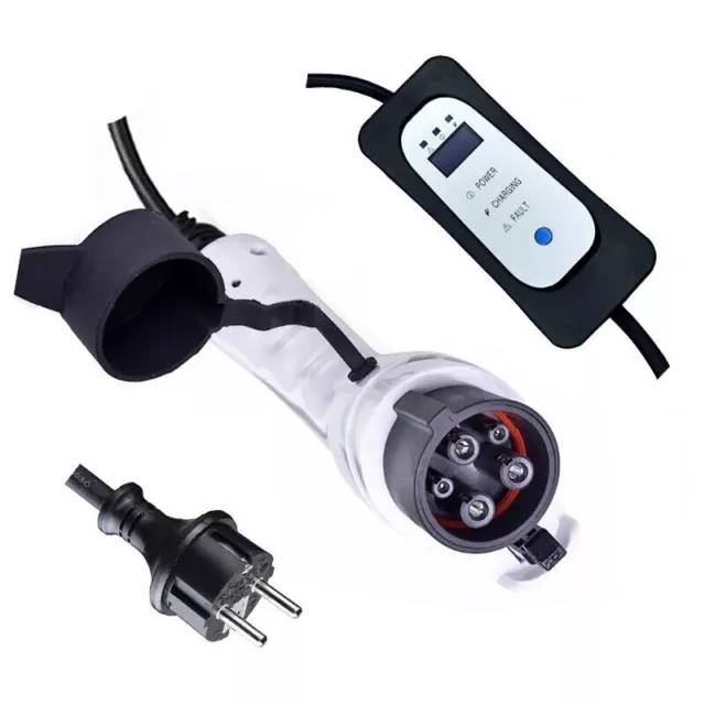 Station Chargeur voiture électrique EV Type 1 Réglage 8 à 16A Mitsubishi Nissan